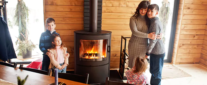 Morso Cast Iron Fireplace Insert Installation in Pleasant Hill, California