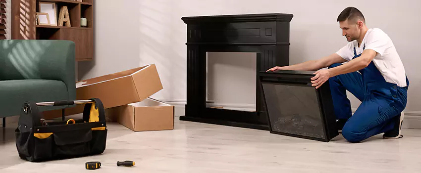 Old Rusted Metal Fireplace Repair And Replacement in Pleasant Hill, CA